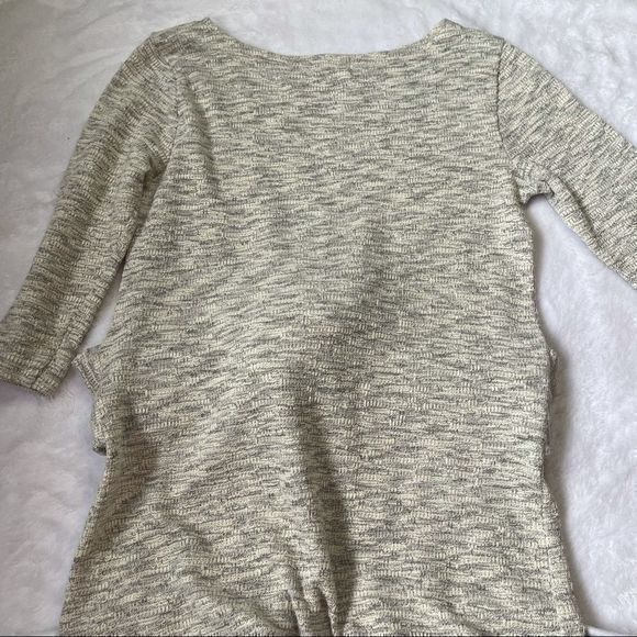 T.La Anthropologie Becky Sweater Dress Size XS Cotton, Knit, Gray - Picture 8 of 12